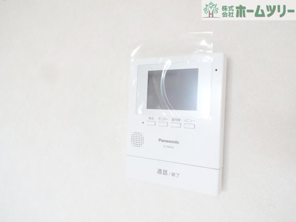 拡大写真:Bell tree 2階2Aのカメラ付インターホン(イメージ)