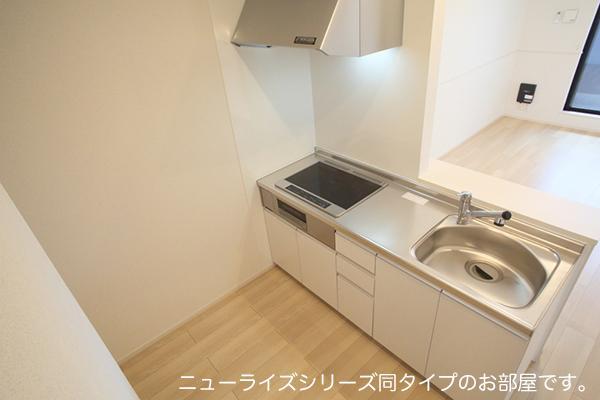 拡大写真:パーチェ・S Ⅱ 2階202のキッチン