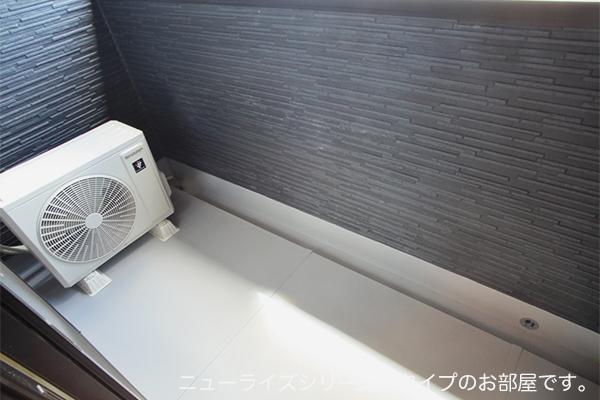 拡大写真:パーチェ・S Ⅱ 2階202のベランダ(イメージ)