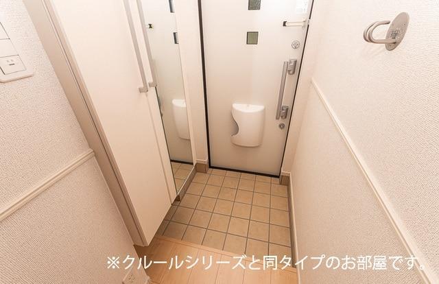 拡大写真:エクセリアK B棟 2階203の玄関(イメージ)
