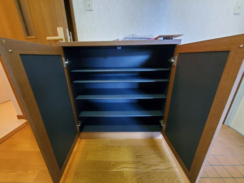 拡大写真:新田ツインズAB 1階B-1の玄関