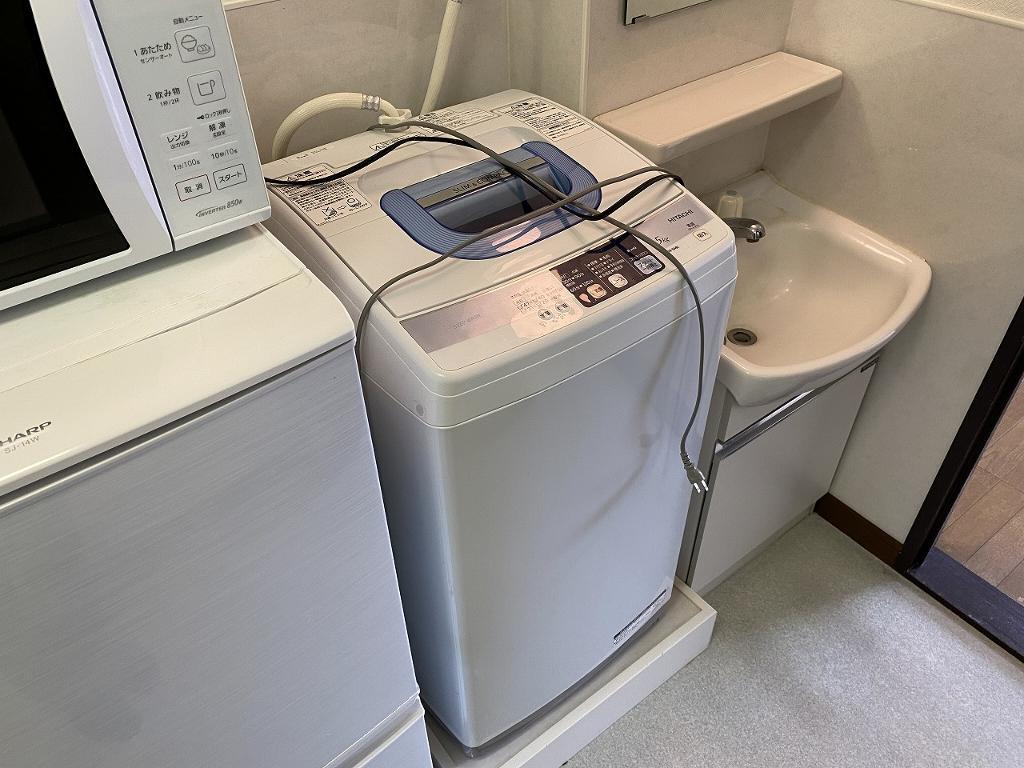 拡大写真:ラヴィアンローズⅡ 4階405の洗濯機
