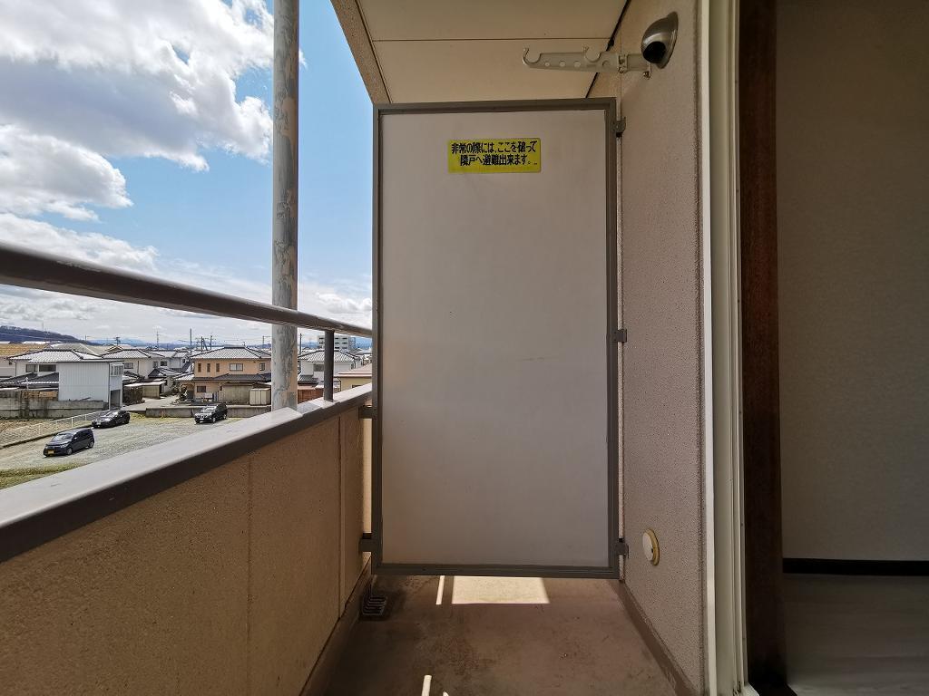 拡大写真:神科グランドマンション 4階407のベランダ(イメージ)