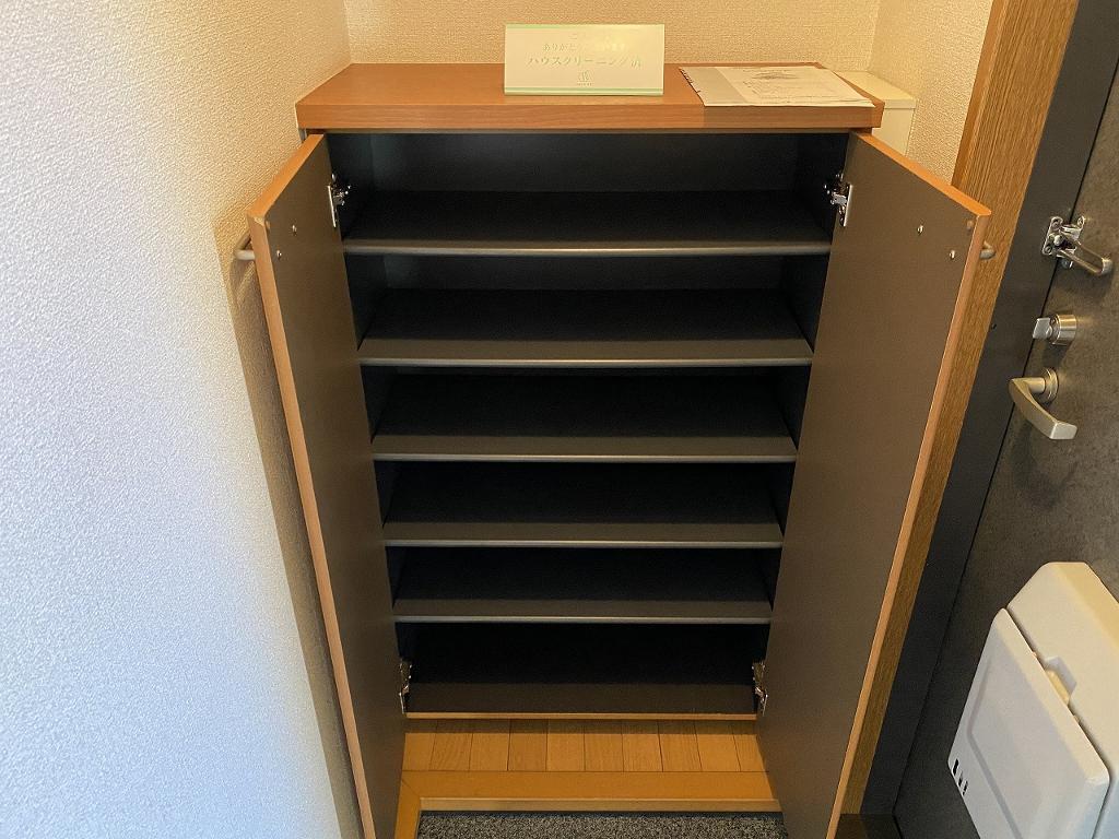 拡大写真:パティオ塩尻 1階101の下駄箱