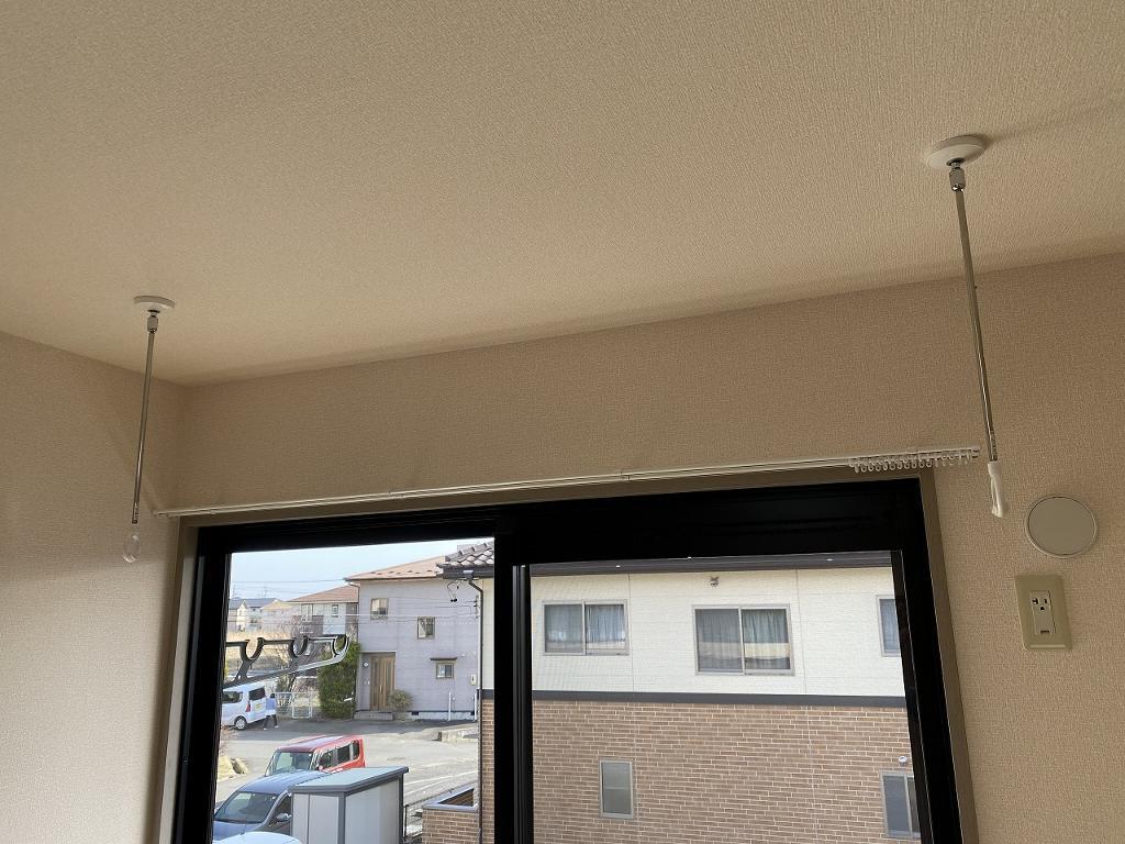 拡大写真：アスティオン　Ａ 2階202の室内物干し