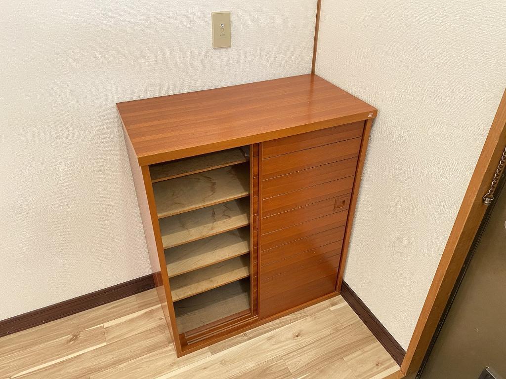 拡大写真:古里ハイツ 1階A-3の下駄箱