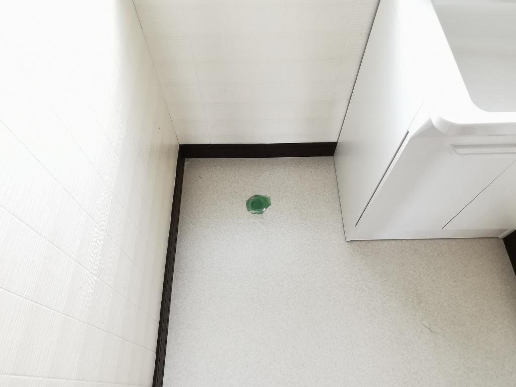 拡大写真:柳沢アパート1 1階201の室内洗濯機置場