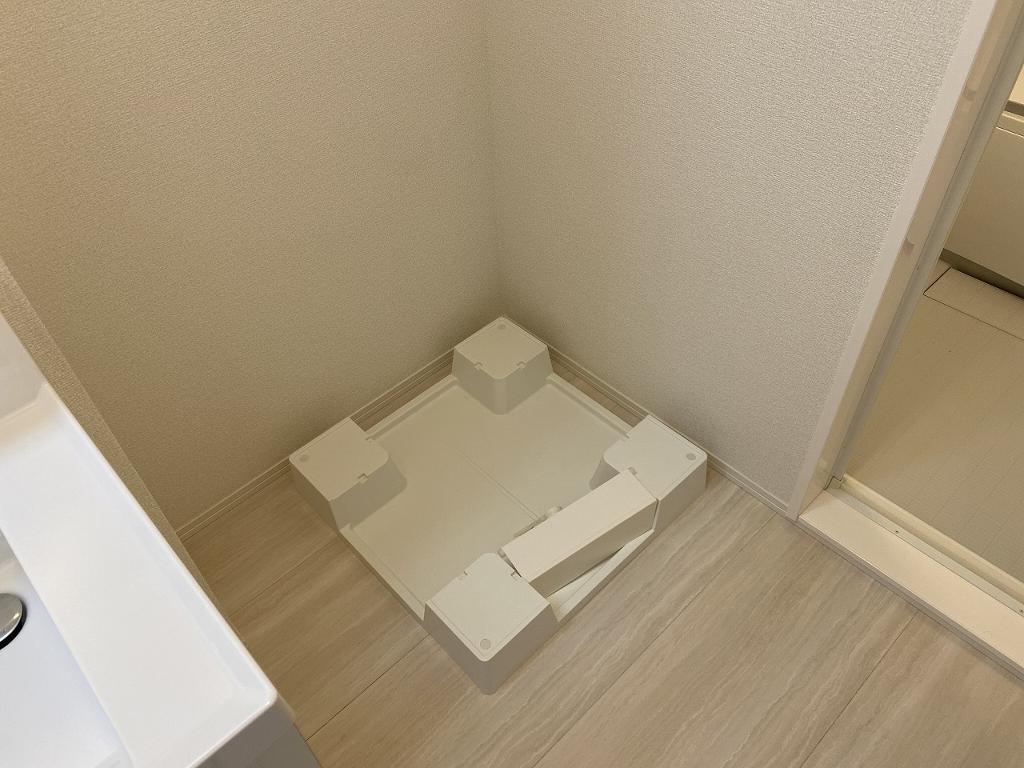 拡大写真:ルミエール常磐城 2階201の洗濯機置場(イメージ)