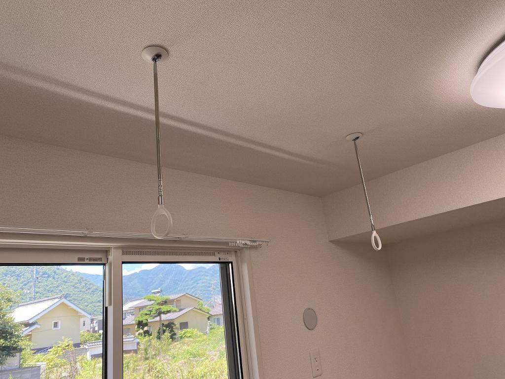 拡大写真:プレジール 1階101の室内物干し