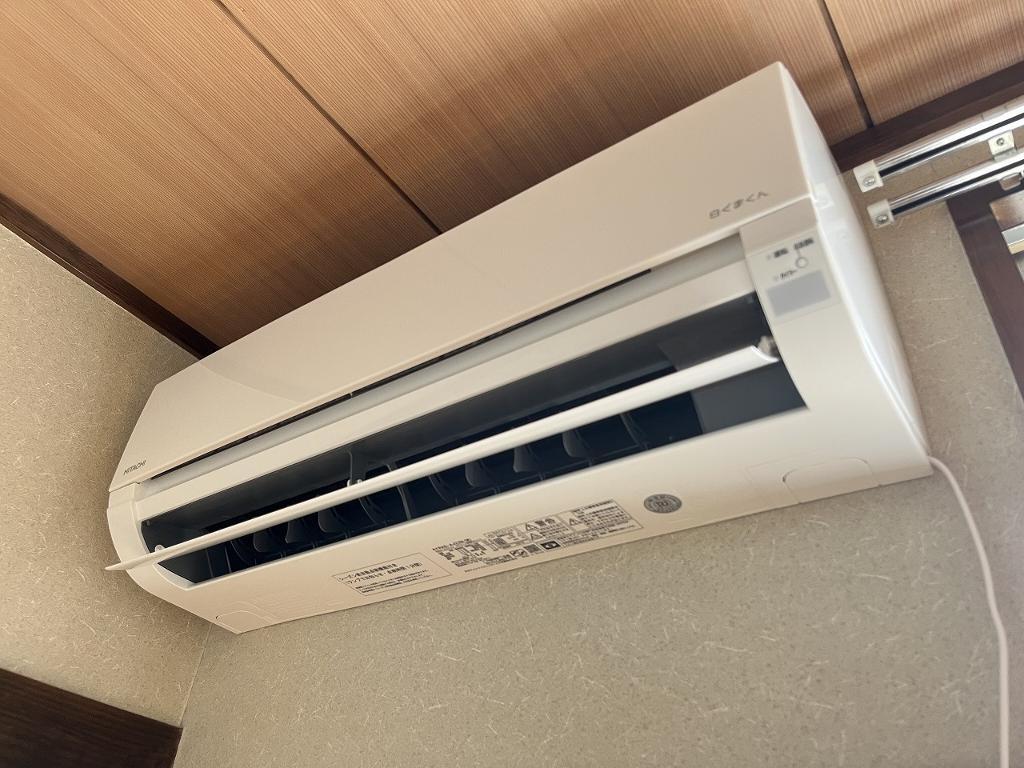 拡大写真:上田市下之郷 2階203のエアコン
