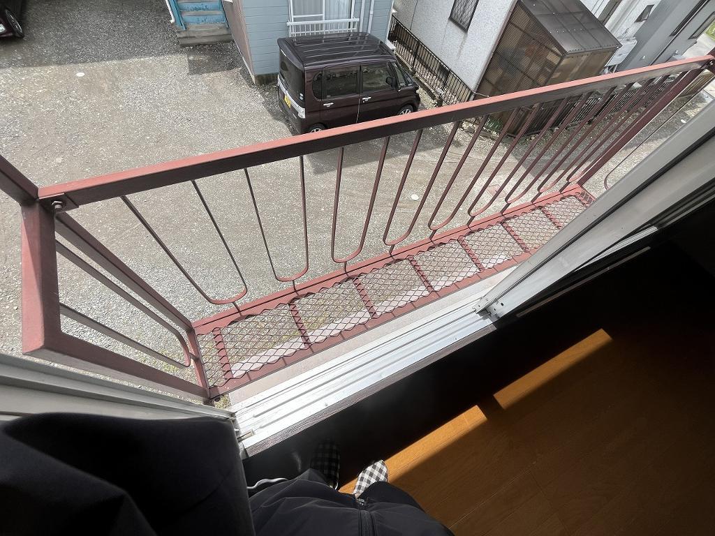 拡大写真:上田市下之郷 2階203のベランダ