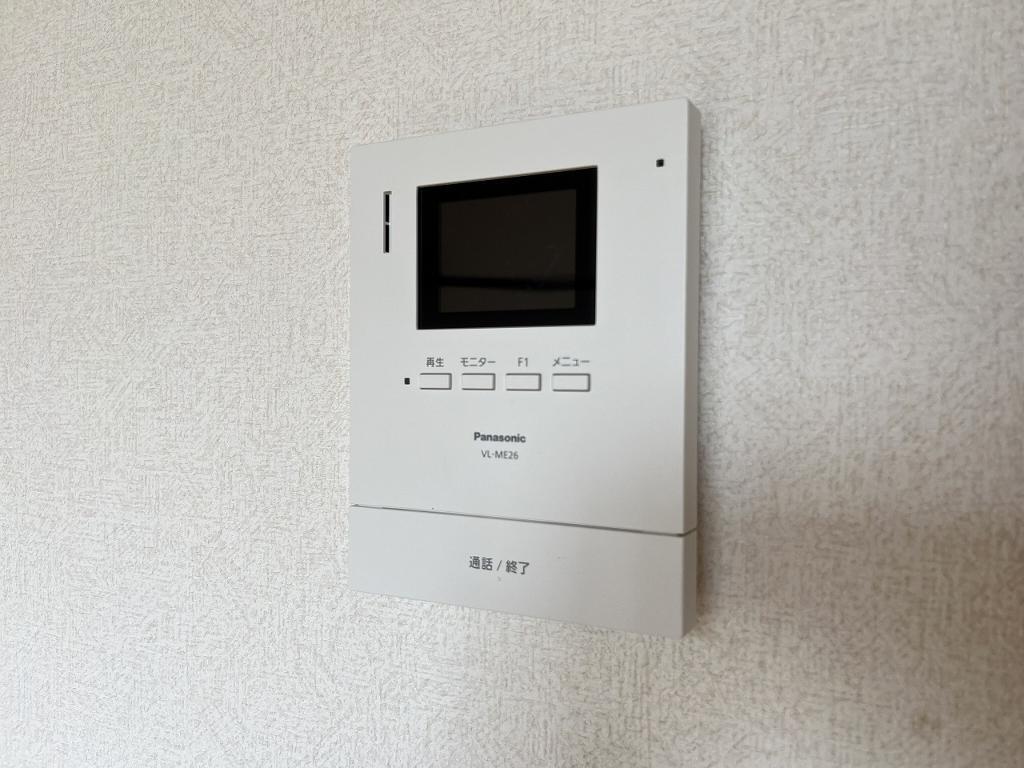 拡大写真:上田市下之郷 2階204のカメラ付インターホン