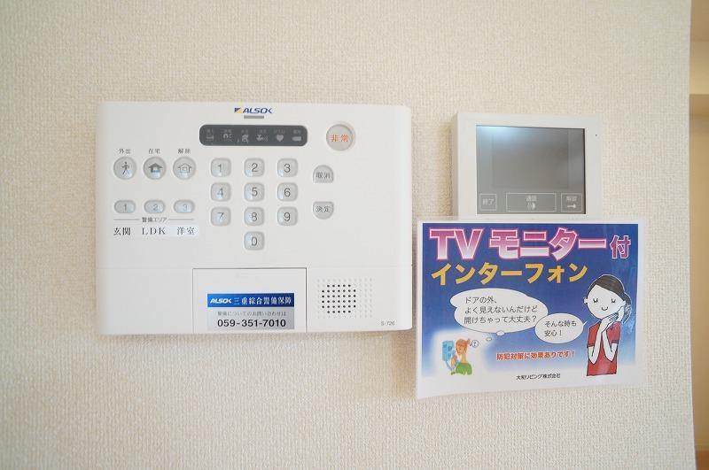 拡大写真:Wing 21Ⅰ 1階105のセキュリティ