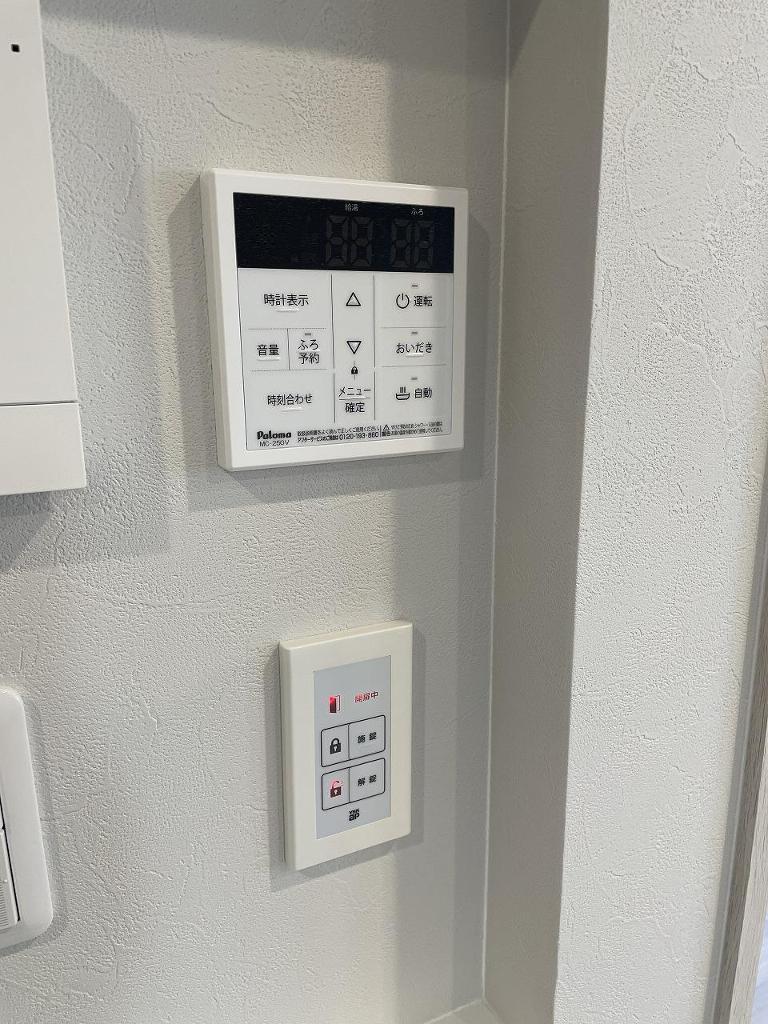 拡大写真：オランジュベール桑名 1階101のセキュリティ