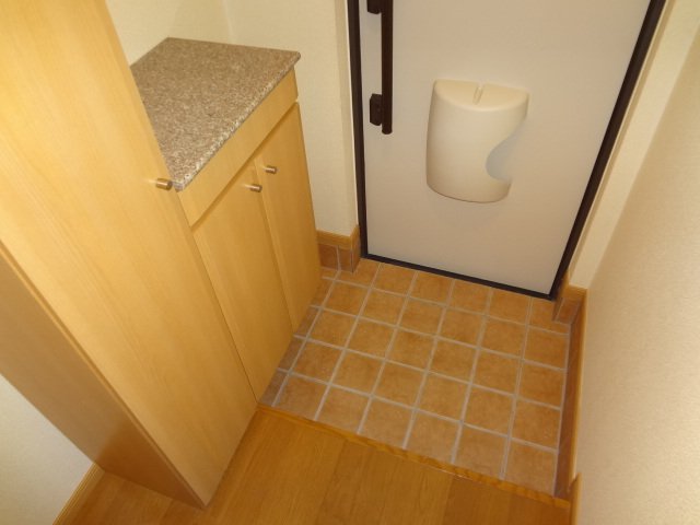 拡大写真:ルシヨン D棟 1階101の玄関