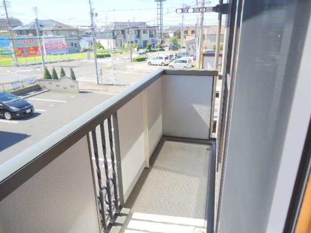 拡大写真: フォレストコート 2階201のベランダ(イメージ)
