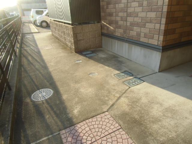 拡大写真: フォレストコート 2階201の庭(イメージ)