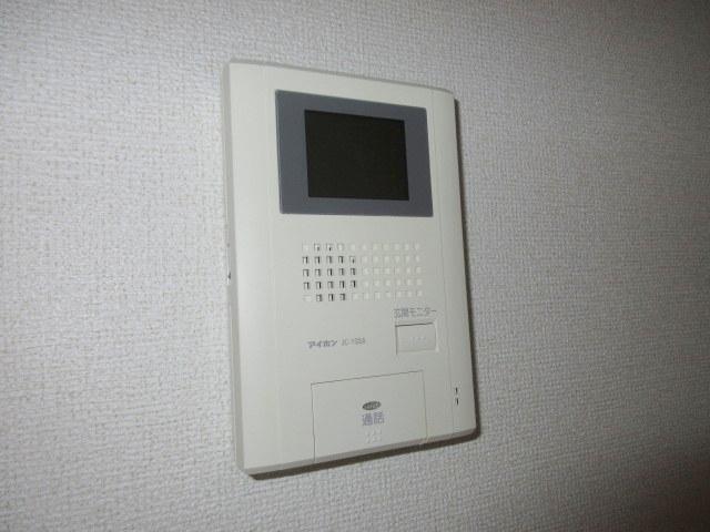 拡大写真: カレックスⅡ 2階201のカメラ付インターホン