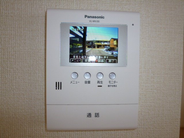 拡大写真:倉敷市児島下の町9丁目 2階201のカメラ付インターホン