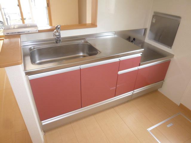 拡大写真:倉敷市福田町古新田 1階102のキッチン