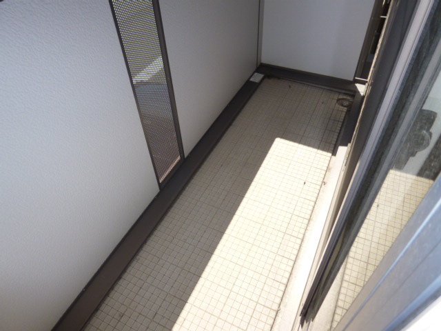 拡大写真:倉敷市中畝5丁目 2階206のベランダ(イメージ)