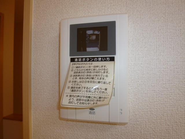 拡大写真:倉敷市亀島2丁目 2階202のカメラ付インターホン(イメージ)