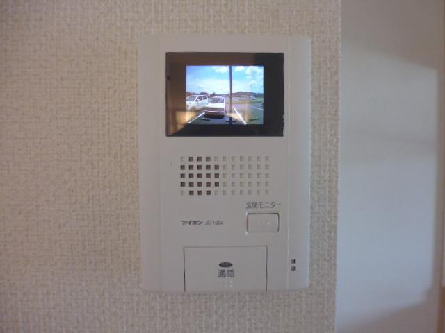 拡大写真:倉敷市福江 2階203のカメラ付インターホン(イメージ)