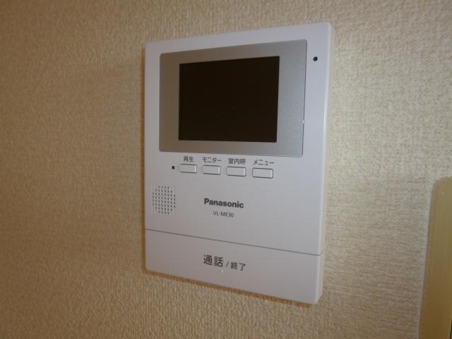 拡大写真:倉敷市連島2丁目 2階201のカメラ付インターホン(イメージ)