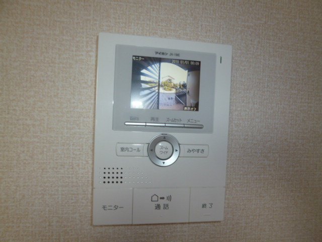 拡大写真:倉敷市中畝4丁目 1階103のカメラ付インターホン