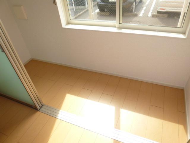 拡大写真:倉敷市連島中央1丁目 1階102のベランダ