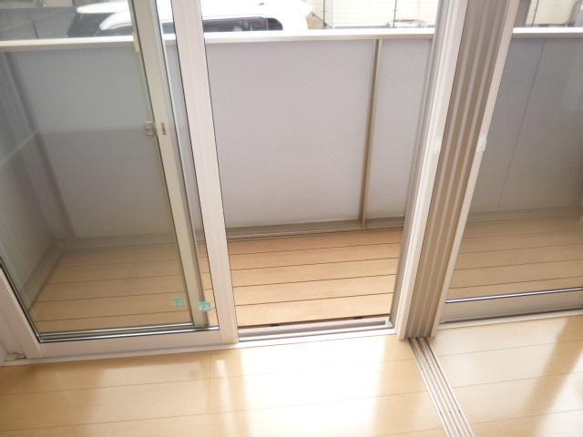 拡大写真:倉敷市北畝6丁目 1階102のベランダ