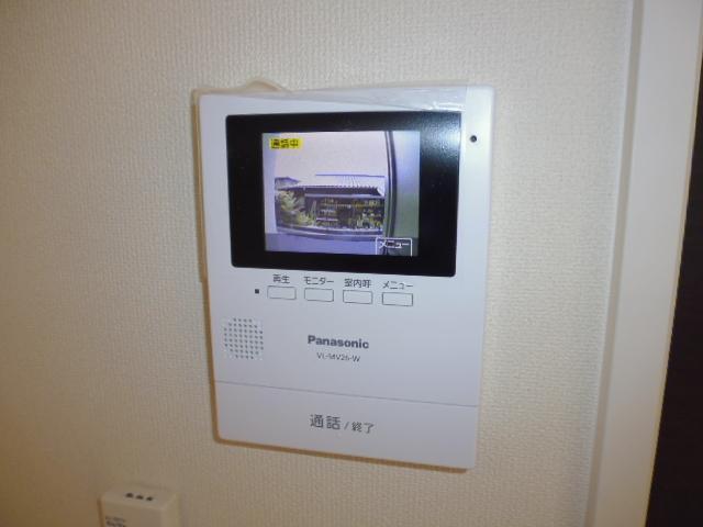 拡大写真：倉敷市児島赤崎２丁目 2階205のカメラ付インターホン