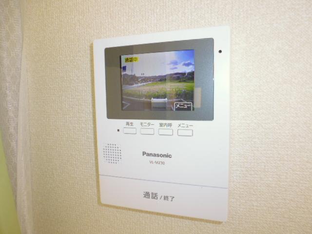 拡大写真:倉敷市児島稗田町 2階Dのカメラ付インターホン
