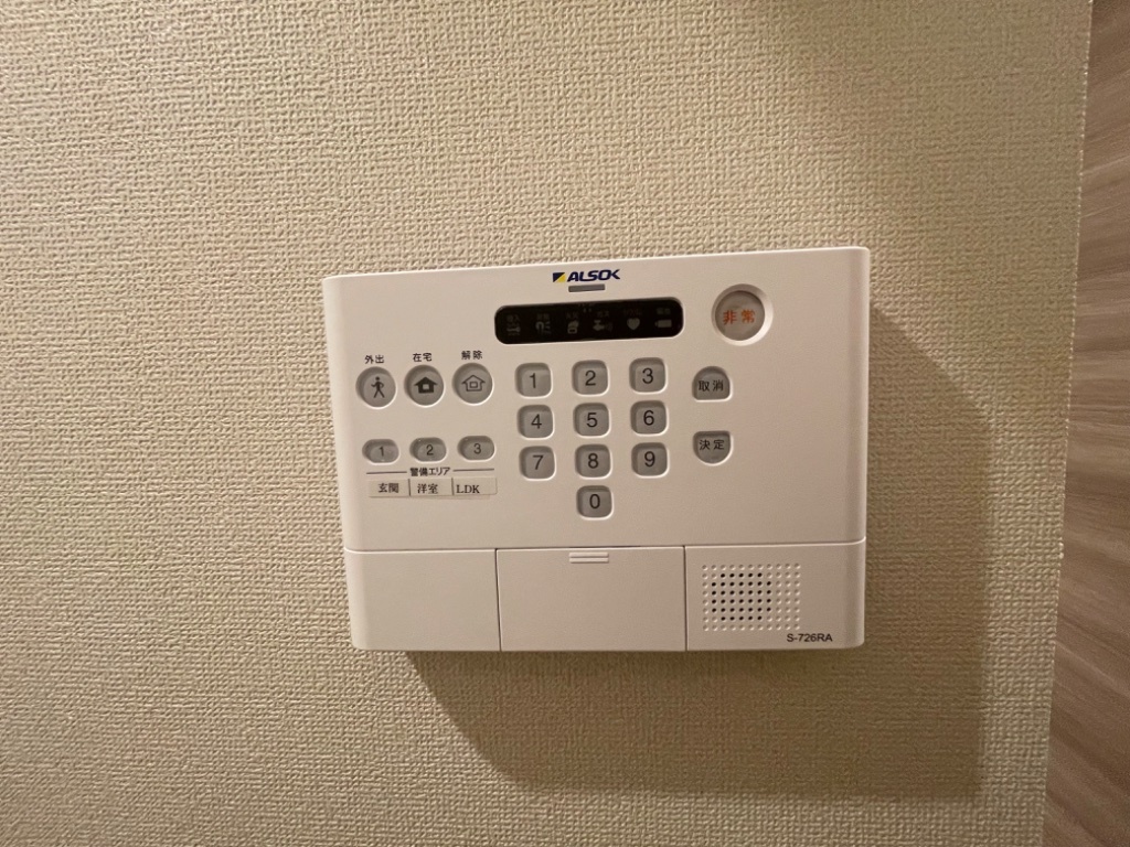 拡大写真:メゾン フローラ 1階103のセキュリティ