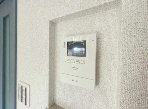 拡大写真:エクシブⅢ 1階1Bのカメラ付インターホン