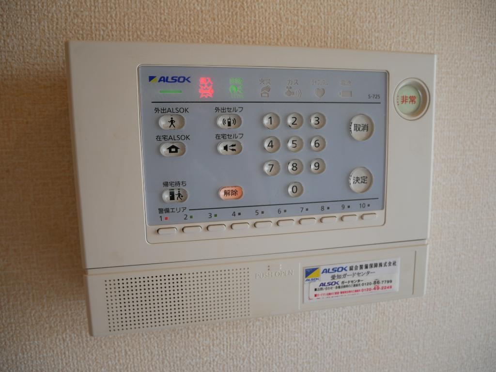 拡大写真:ウィステリア 1階102のセキュリティ