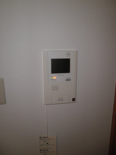 拡大写真:ラ・ファミリア豊中 2階203のTVモニター