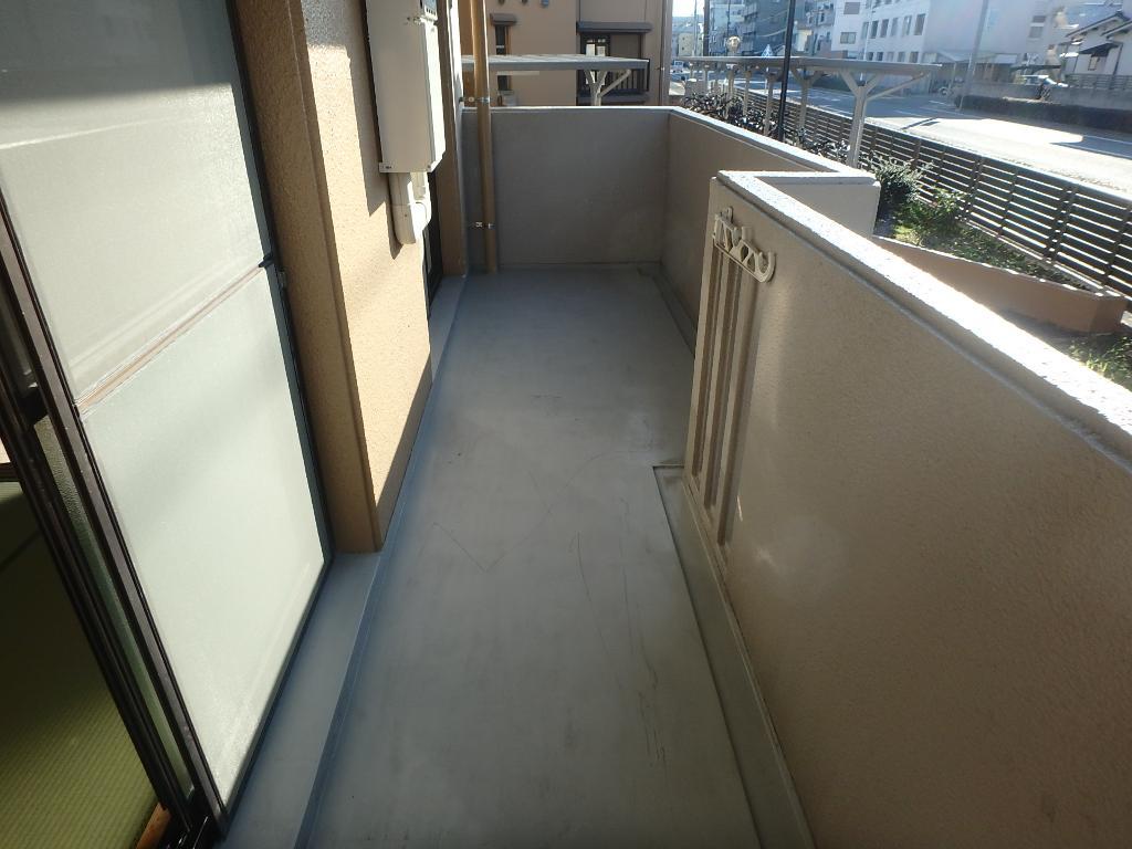 拡大写真：広島市南区旭３丁目 1階1-101のバルコニー