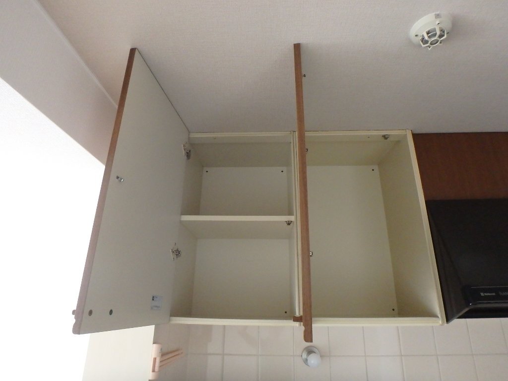 拡大写真：廿日市市地御前１丁目 2階205のキッチン収納