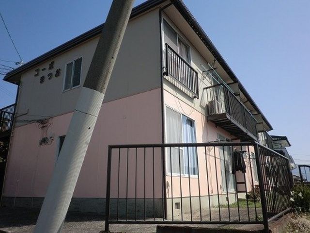 拡大写真:コーポまつお 2階201の外観写真(昼)
