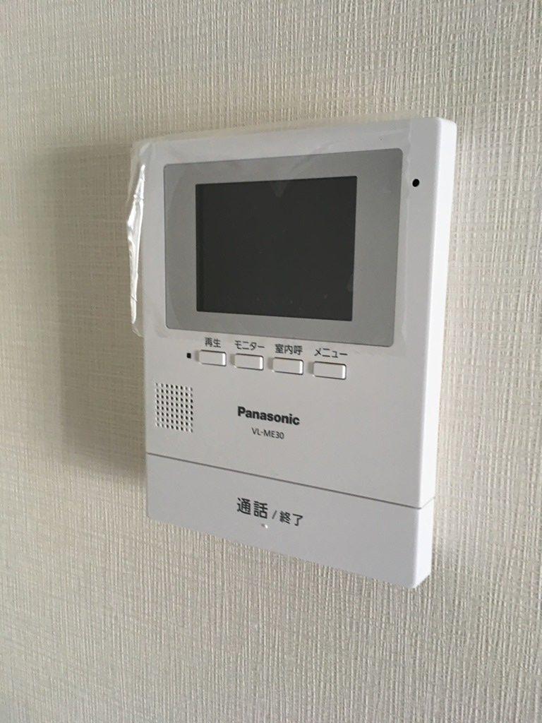 拡大写真：吹東マンション 3階304のカメラ付インターホン