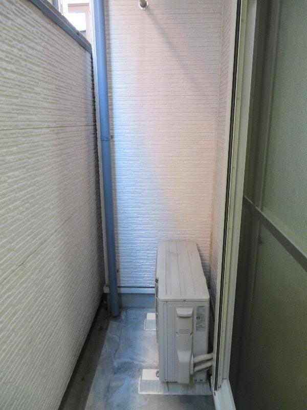 拡大写真：メゾンＴＨ山本 1階102のベランダ