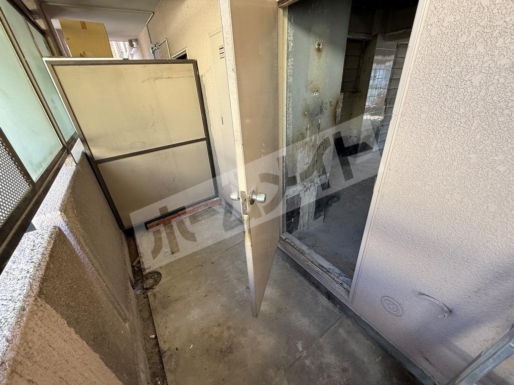 拡大写真：吹田市山田西１丁目 2階205のベランダ