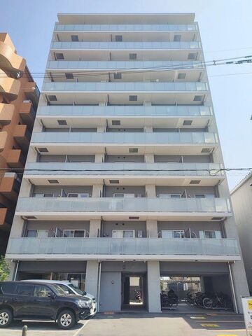 拡大写真:Shining江坂離宮 4階401の外観写真(昼)