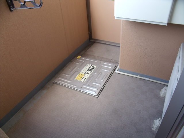 拡大写真:LaSante東別院 15階1503のベランダ