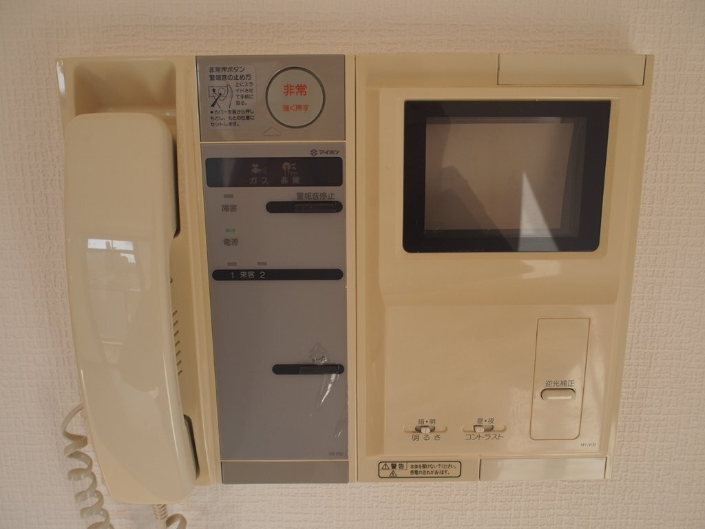 拡大写真：ファーニス白壁 7階7Cのカメラ付インターホン