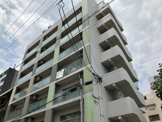 拡大写真:RAFFLE SHINSAKAE 5階502の外観写真(昼)