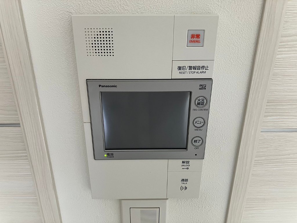 拡大写真：千種アヴァンギャルドプレイス 6階603のカメラ付インターホン