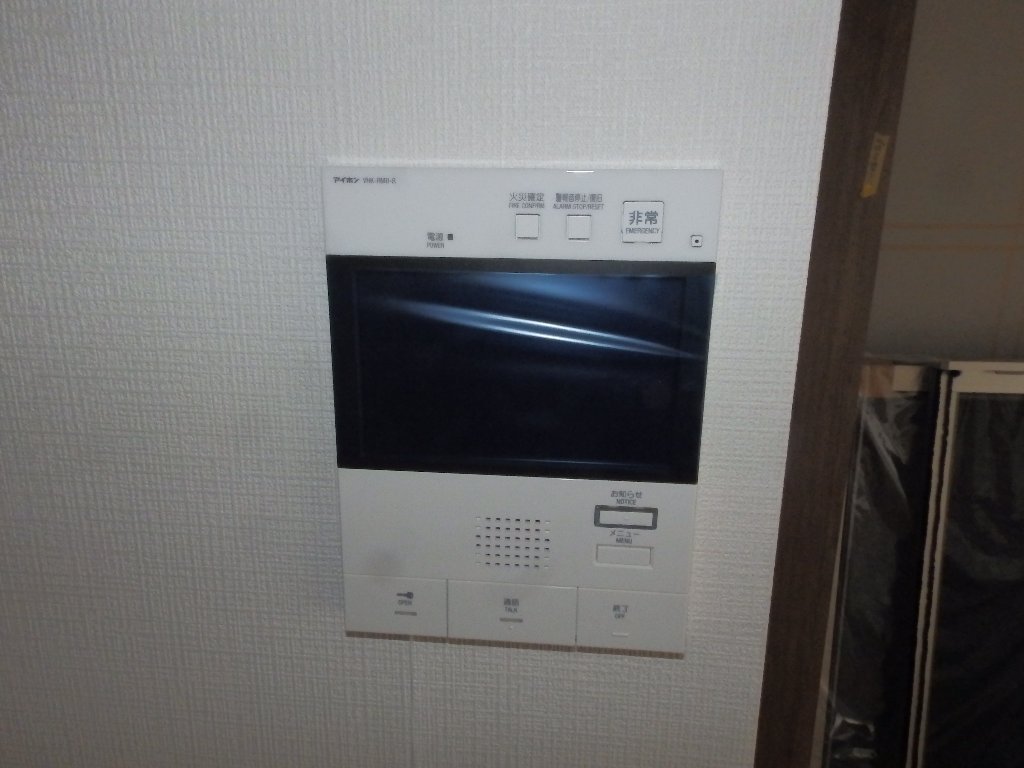 拡大写真：Kamiya　Bldg東桜 4階401のカメラ付インターホン