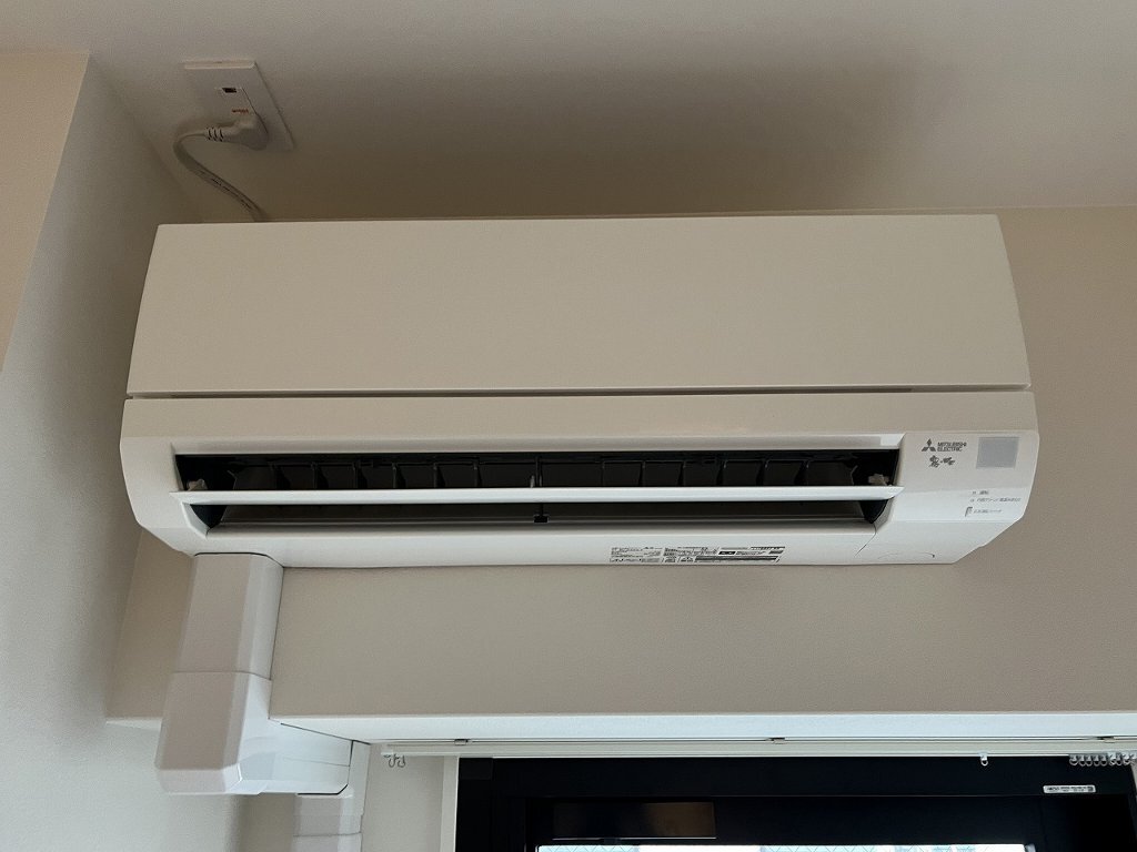 拡大写真:ブレストンコート金山 4階401のエアコン